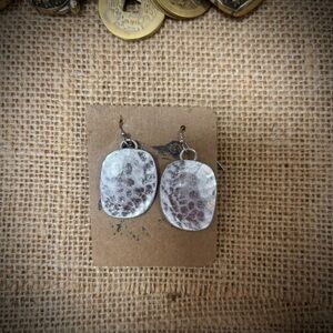 Vintage Elegant Silver Dangle Earrings